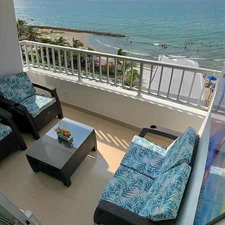 Apartamento P1-6 Facing The Sea With Pool And Wifi Cartagena